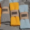 Set de tres Mantas Recibidoras gasa 100% algodón para bebé